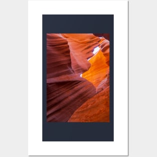 Play Ball Profile in Lower Antelope Canyon Posters and Art